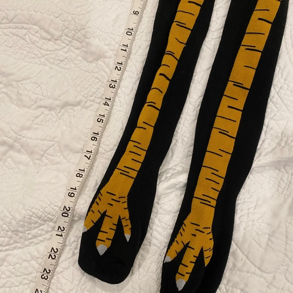 FUN CHICKEN legs/feet socks!Great for your next gathering- I have LOTS(8+) pairs